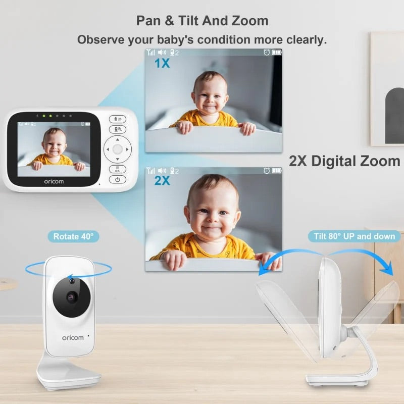 3.2" Video Baby Monitor - SC340