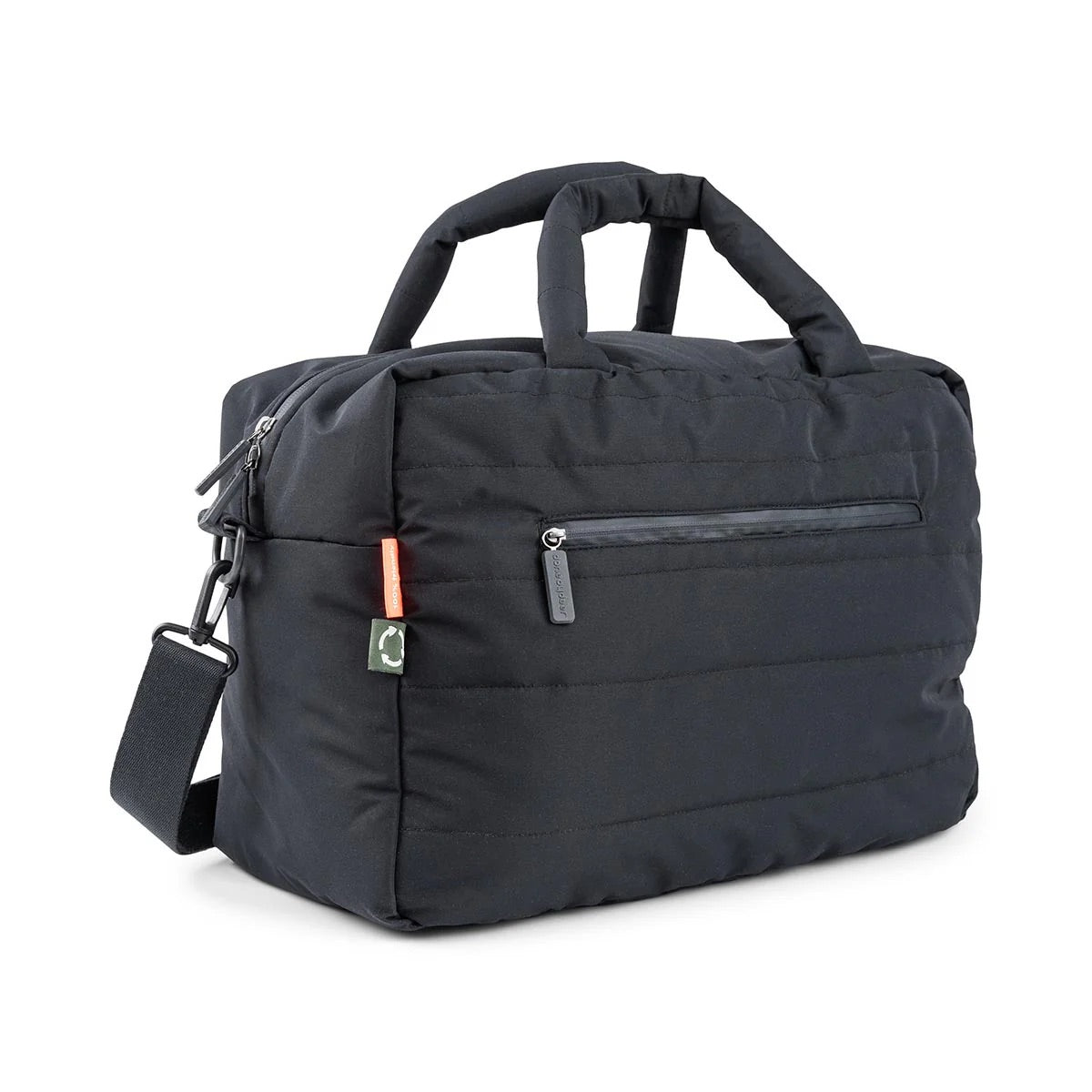 Quilted Nappy Bag - Black - Done By Deer