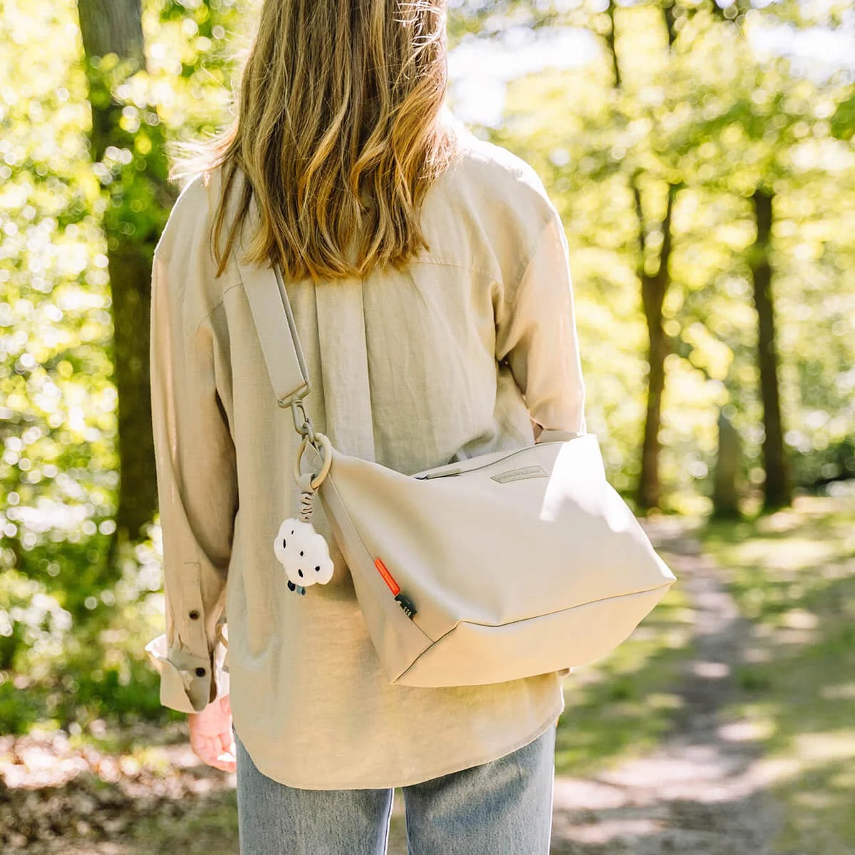 Done by Deer Stroller Bag - Sand - NEW