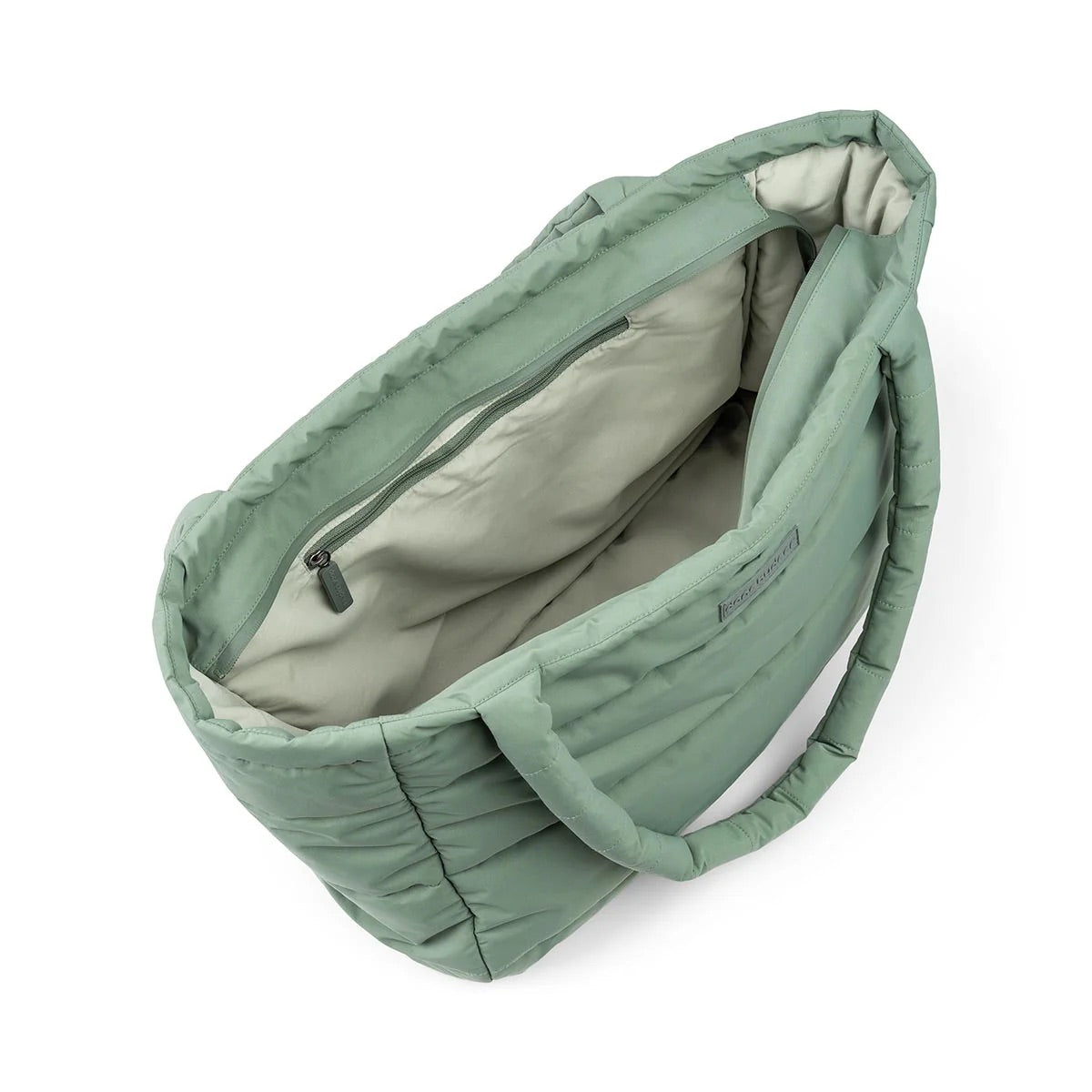 Qulited Changing Tote - GREEN - Done By Deer - NEW