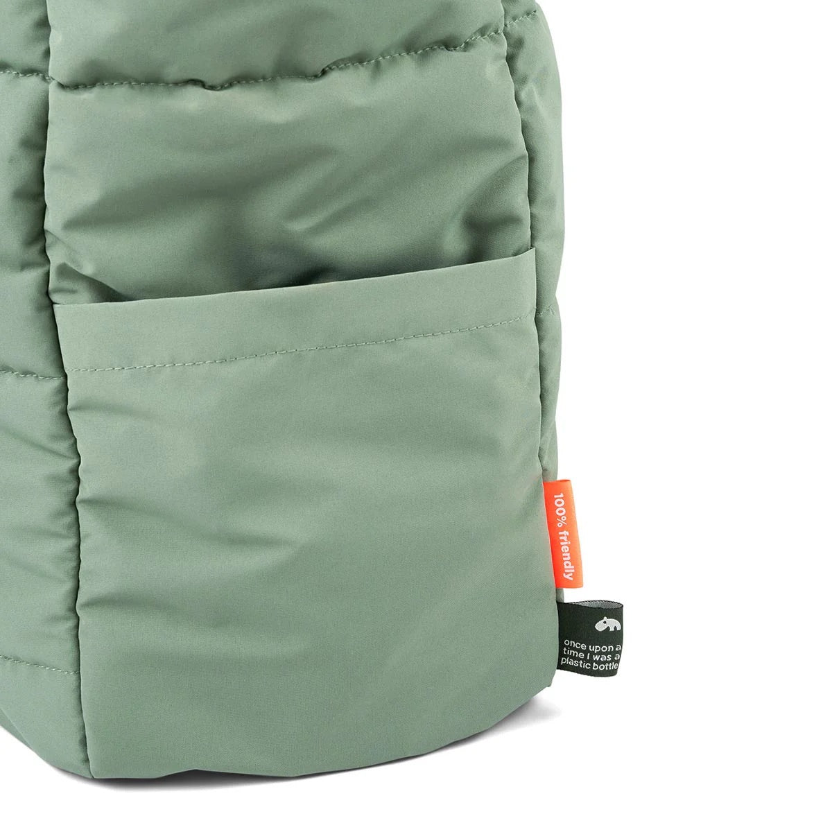 Qulited Changing Tote - GREEN - Done By Deer - NEW