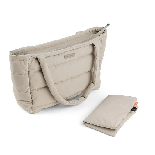 Qulited Changing Tote - SAND - Done By Deer - NEW