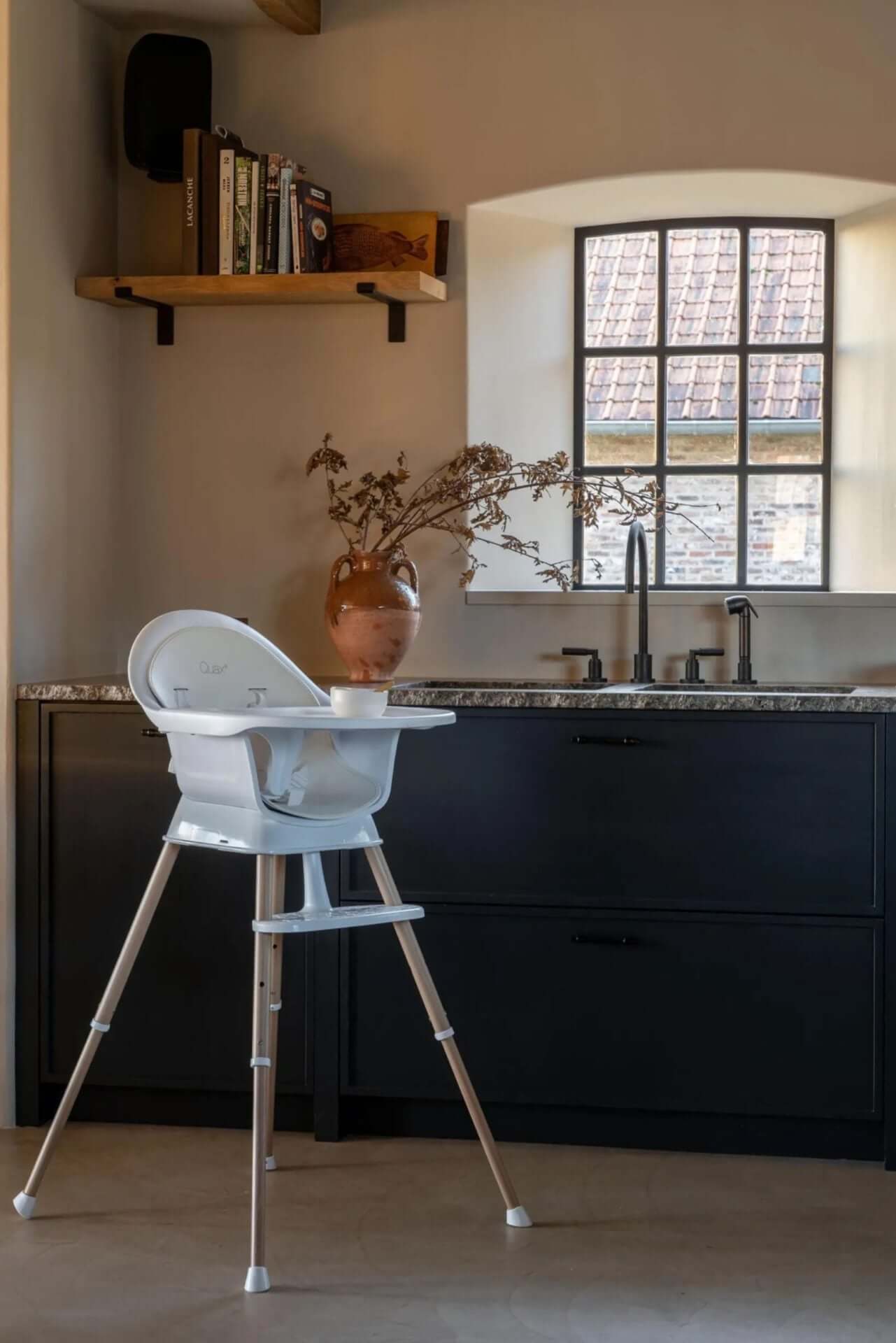 High Chair - Quax Ultimo 3 - White by Quax