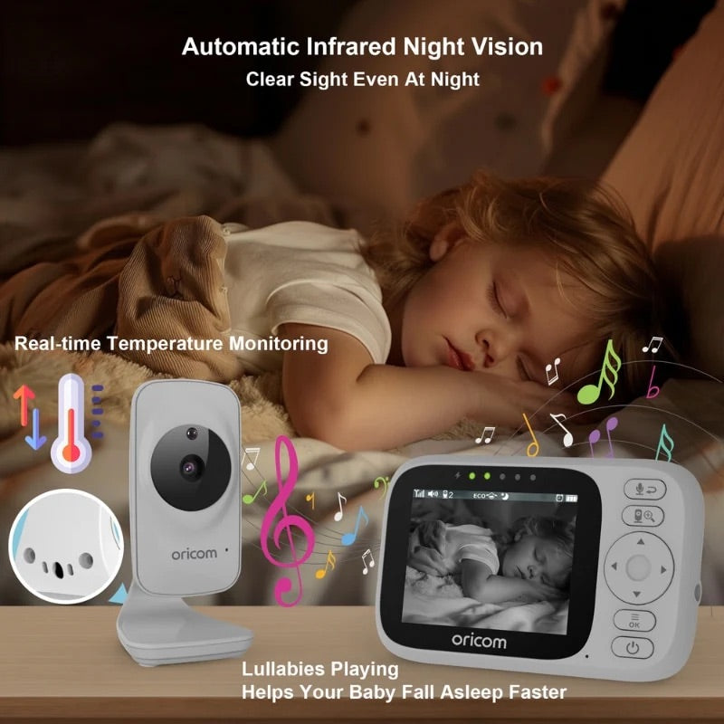 3.2" Video Baby Monitor - SC340