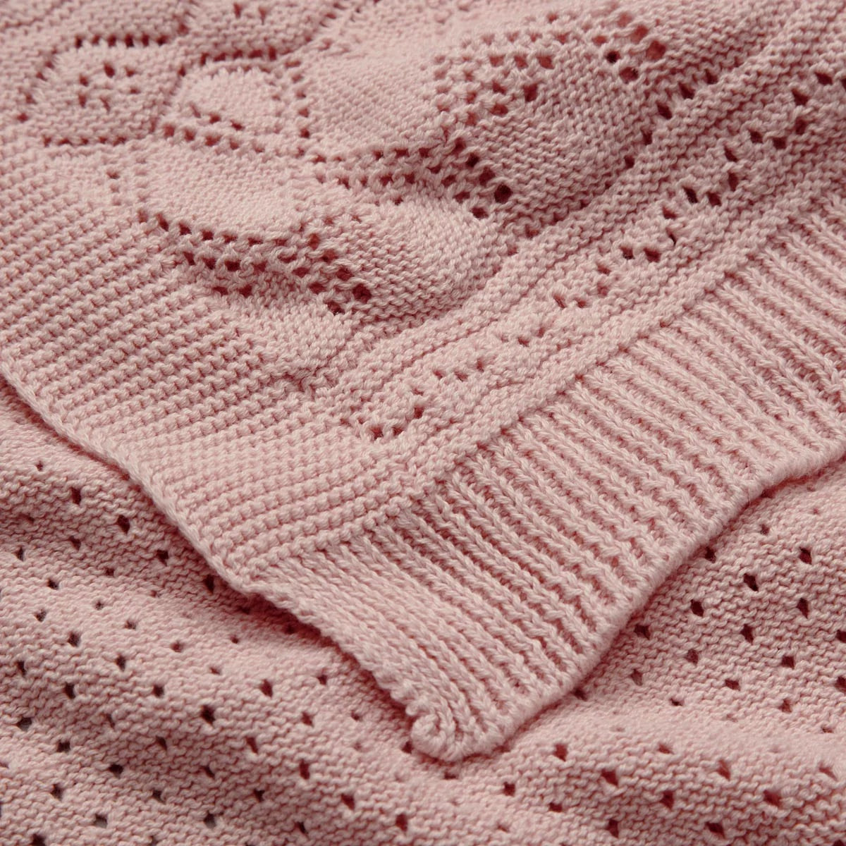 Baby Blanket - Pointelle Baby Blanket - Cam Cam Copenhagen