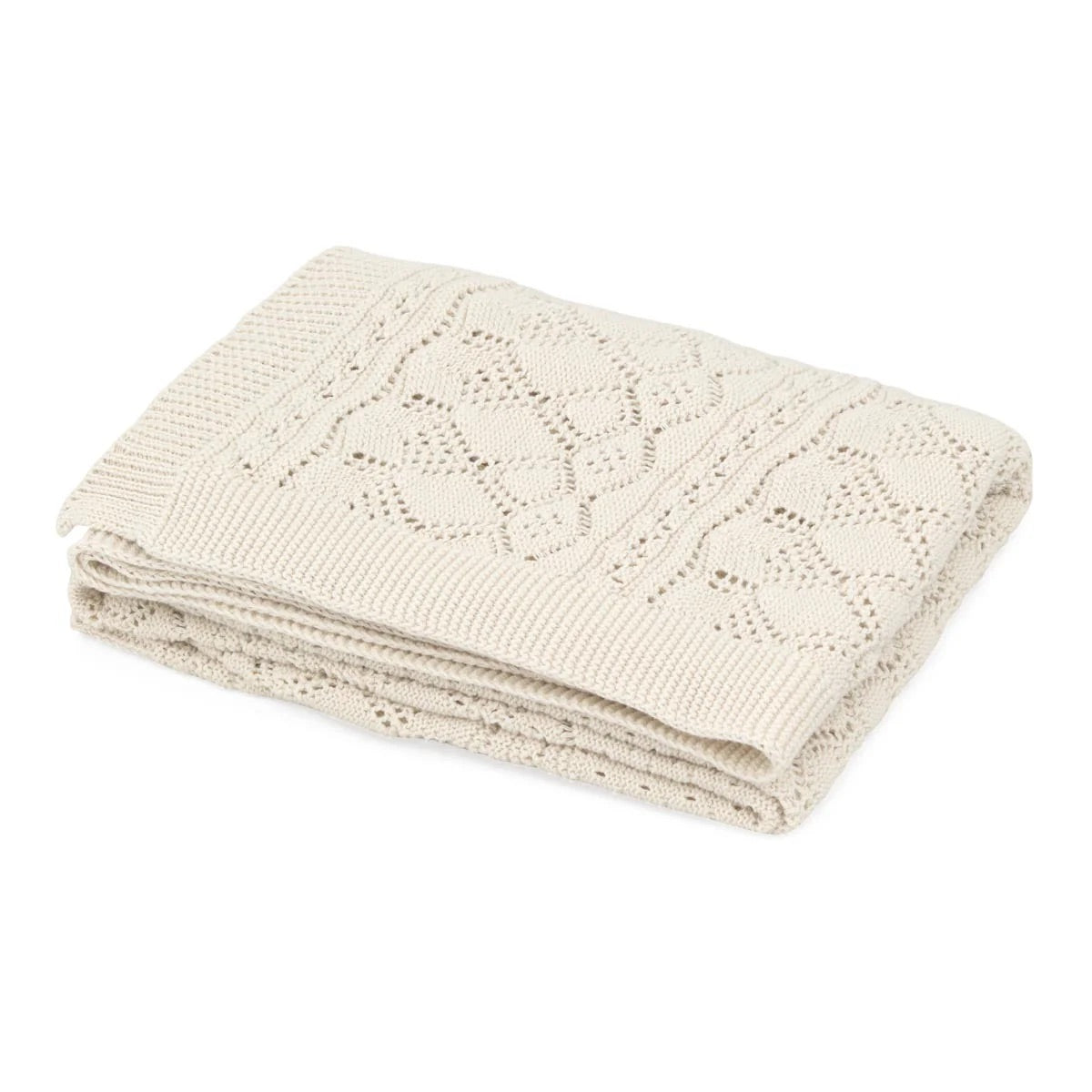 Baby Blanket - Pointelle Baby Blanket - Cam Cam Copenhagen