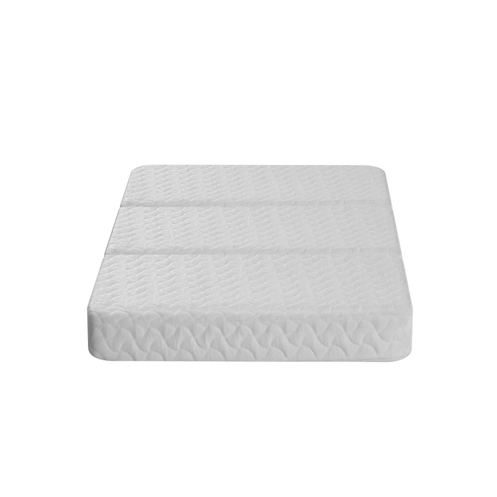 Foldable Cot Mattress with Bamboo Cover