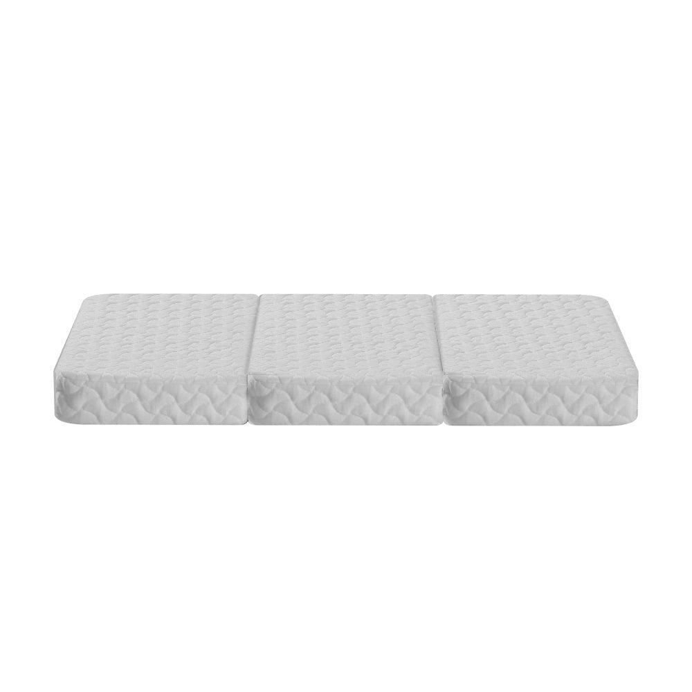 Foldable Cot Mattress with Bamboo Cover