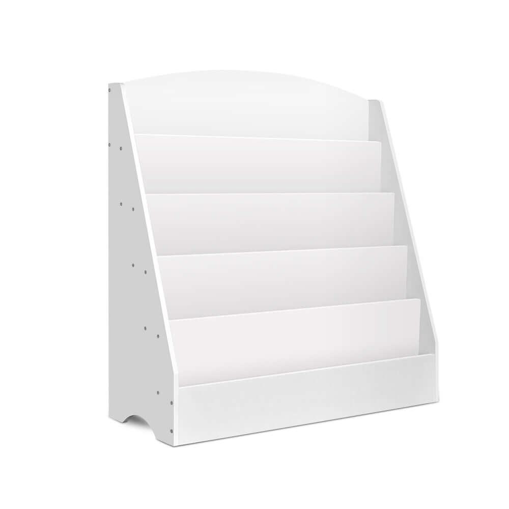 Kids Bookshelf - 5 tiers - White