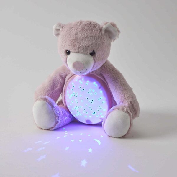Plush Night Light - Pink Bear