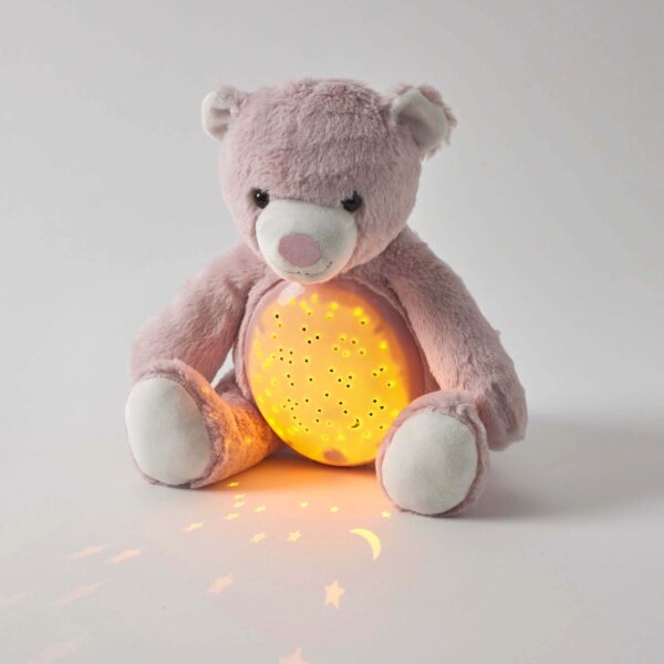 Plush Night Light - Pink Bear