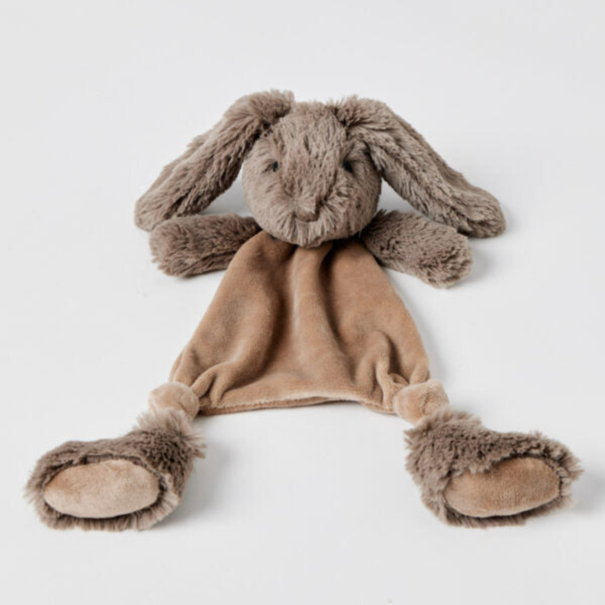 Mocha Bunny Comforter - From Giggle & Jiggle