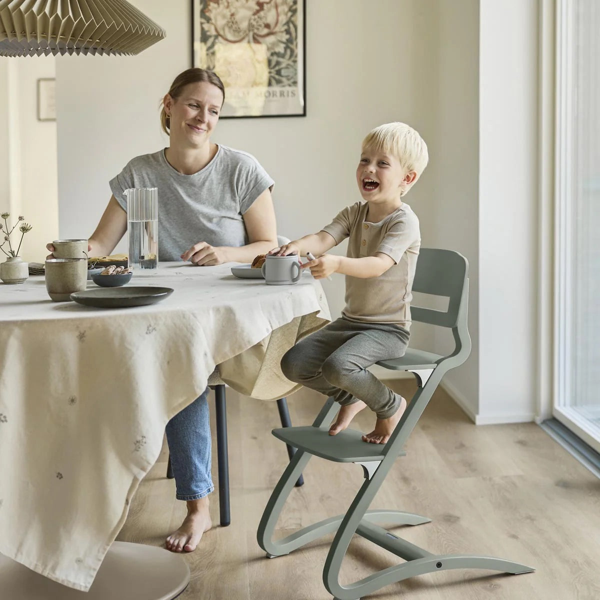 Leander Louie Highchair - Sage