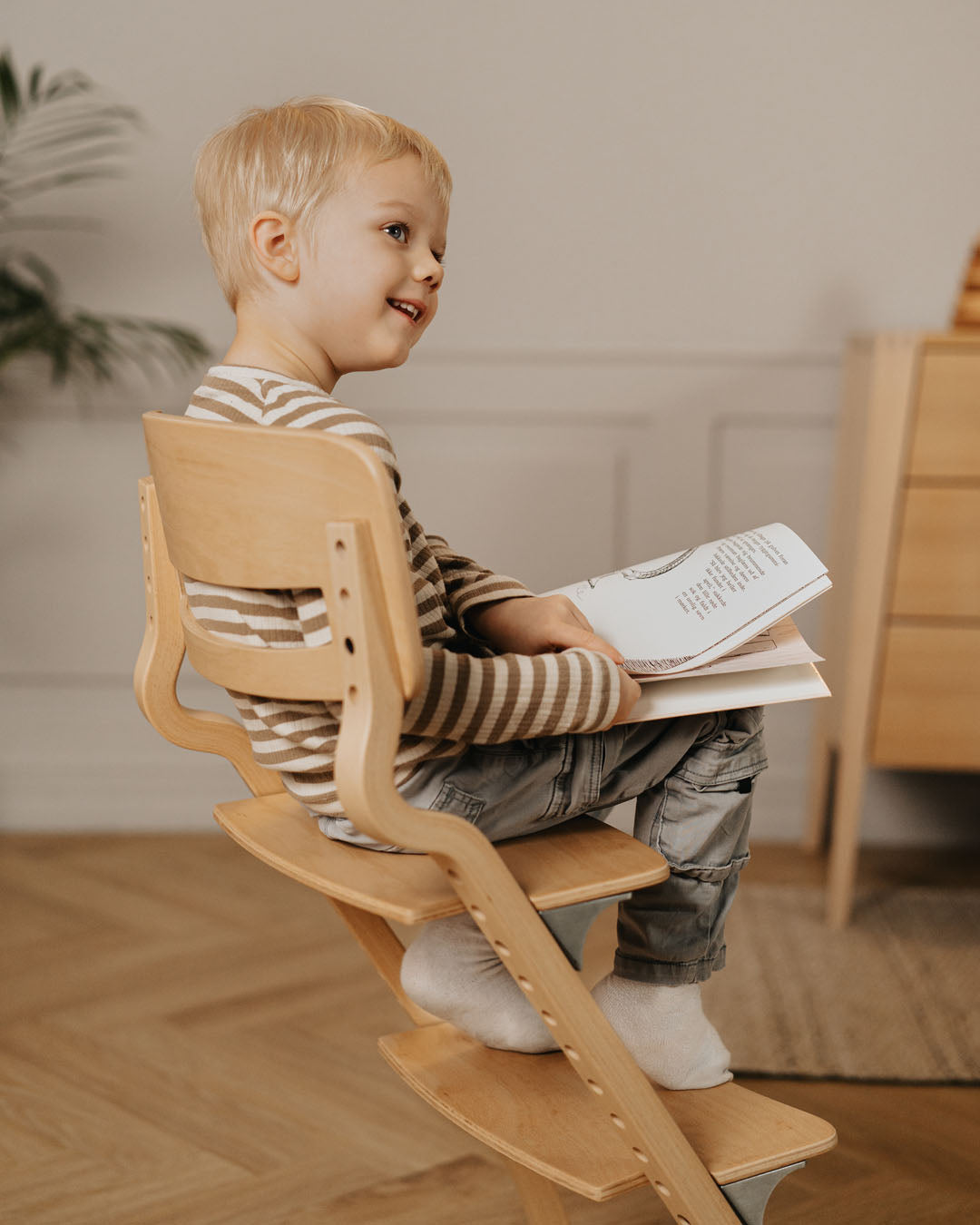 Leander Louie Highchair - Sage