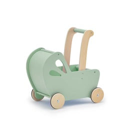 Small Dolls Pram - Green - Moover