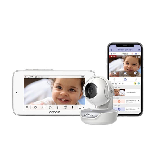 Oricom 5” Smart HD Touchscreen Nursery Pal Premium Baby Monitor - OBH36T