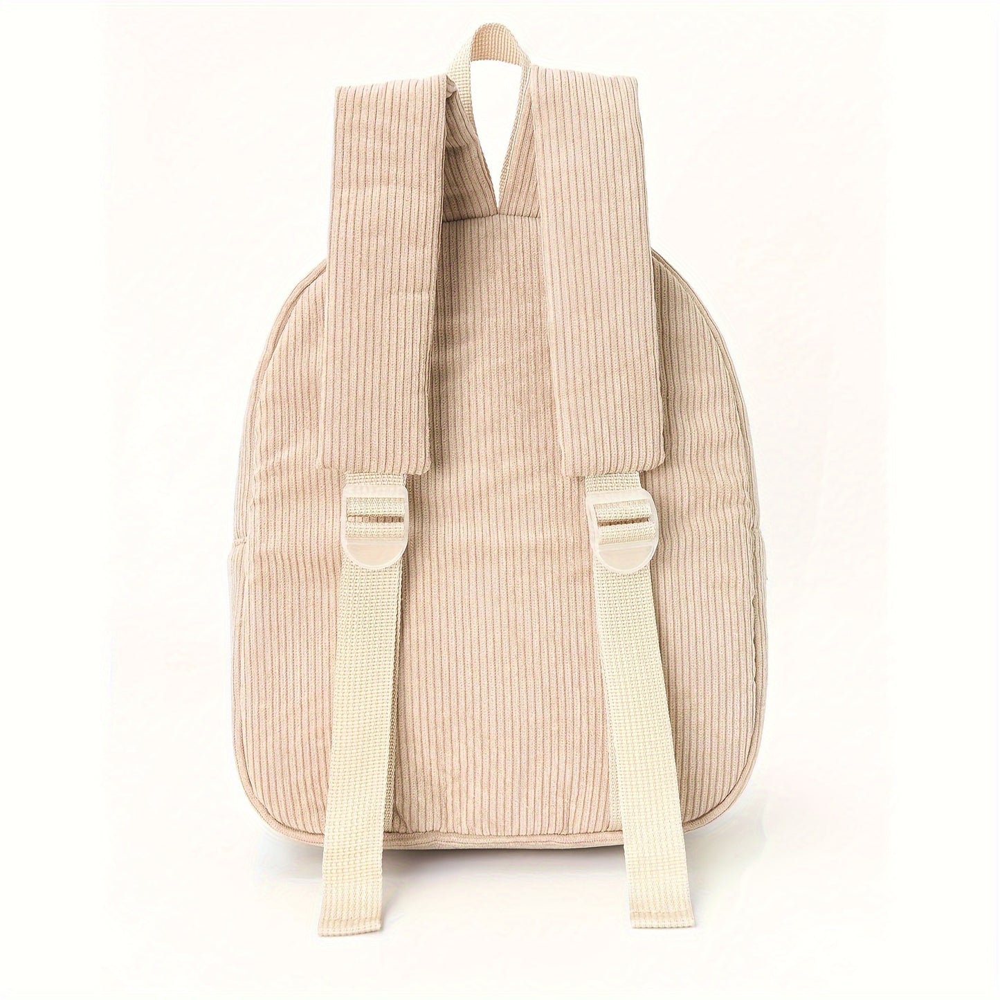 Backpack - Bear - Off White - with Adjustable Straps