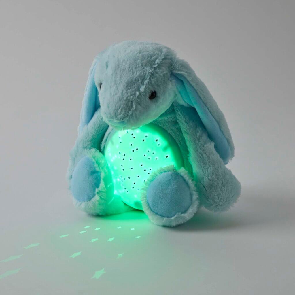 Plush Night Light - Blue Bunny