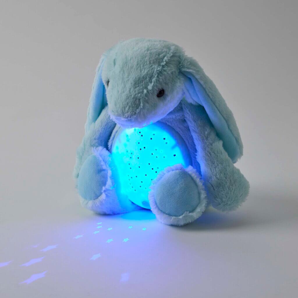 Plush Night Light - Blue Bunny
