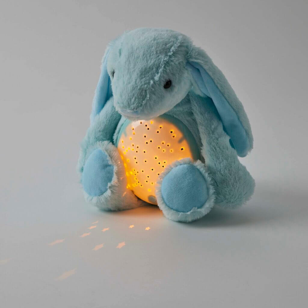 Plush Night Light - Blue Bunny