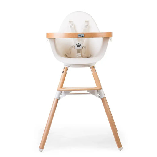 High Chair – White - Evolu 2 Childhome
