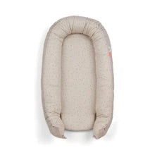 Cozy Nest in Sand color by Done By Deer, providing a luxurious and safe space for newborn play, rest, and tummy time.