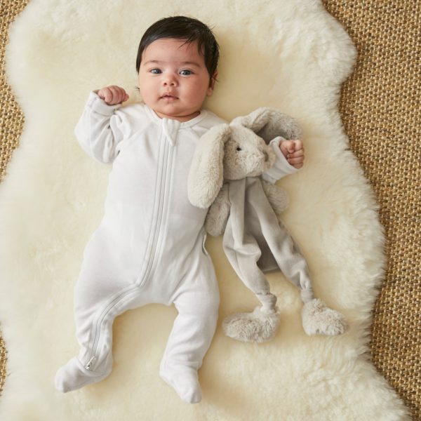 Mocha Bunny Comforter - From Giggle & Jiggle