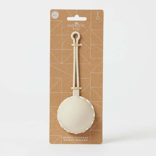 Silicone Dummy Holder – Almond