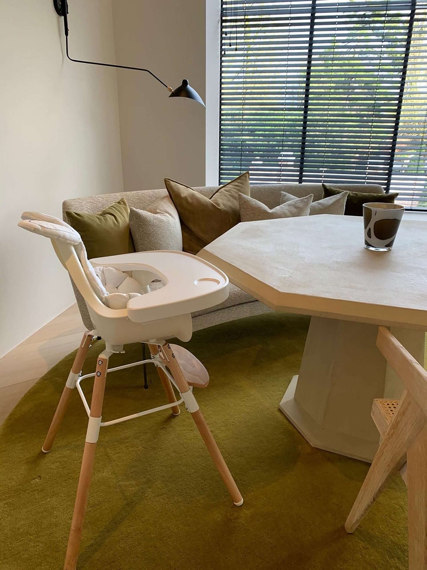 High Chair – Anthracite - Evolu 2 Childhome