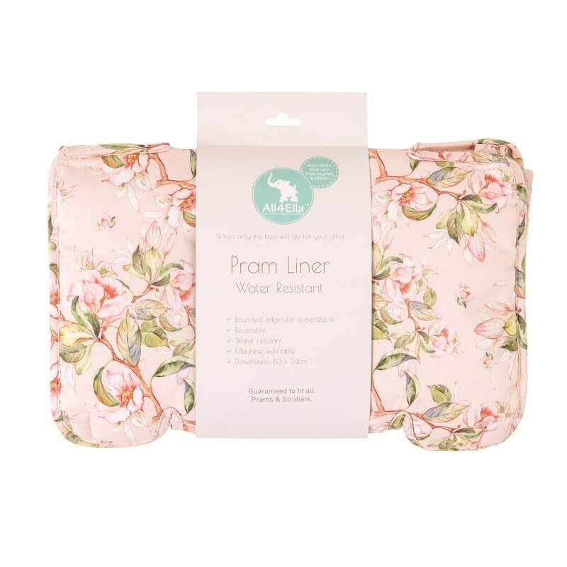 Pram Liner (Thicker Type) - Spring Blooms