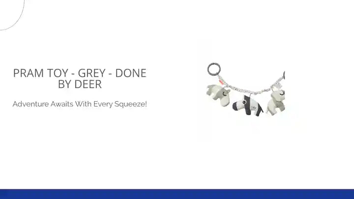 Pram Toy - Grey - Done By Deer by@Outfy