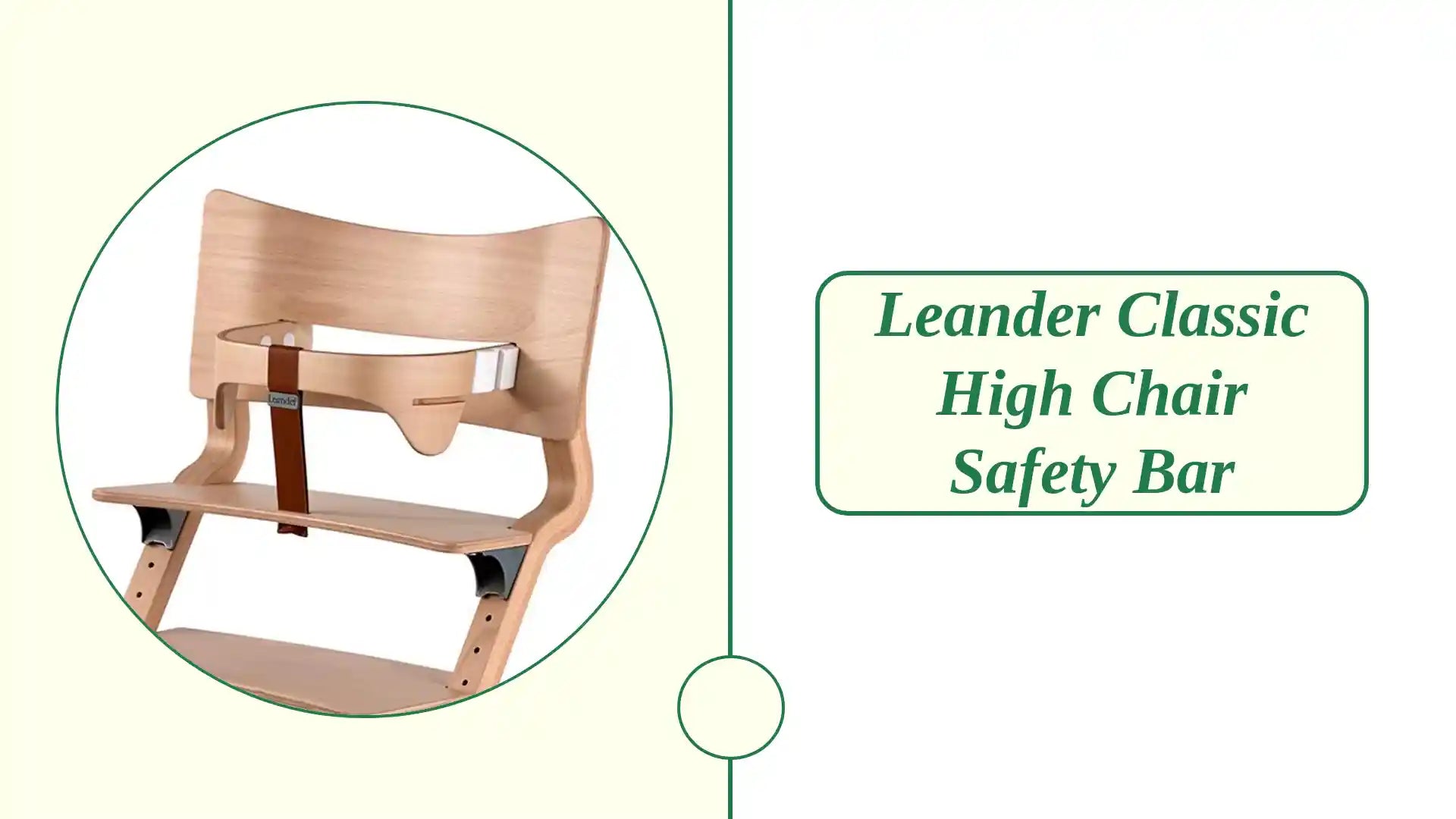 Leander Classic High Chair Safety Bar by@Outfy