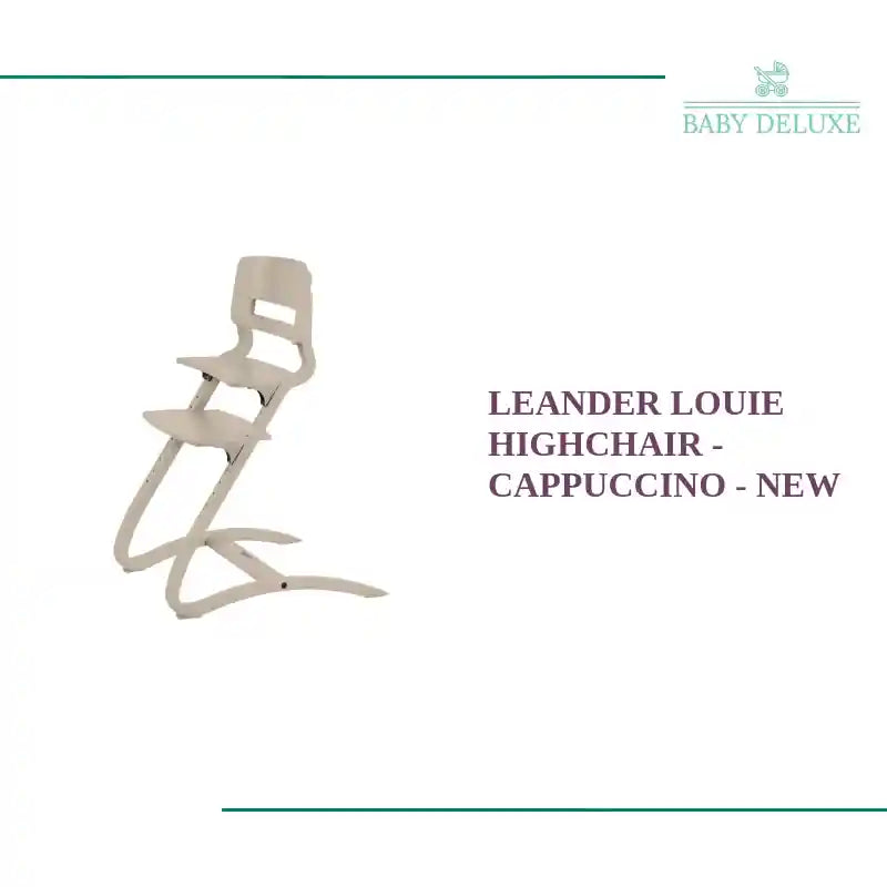 Leander Louie Highchair - Cappuccino - NEW by@Outfy