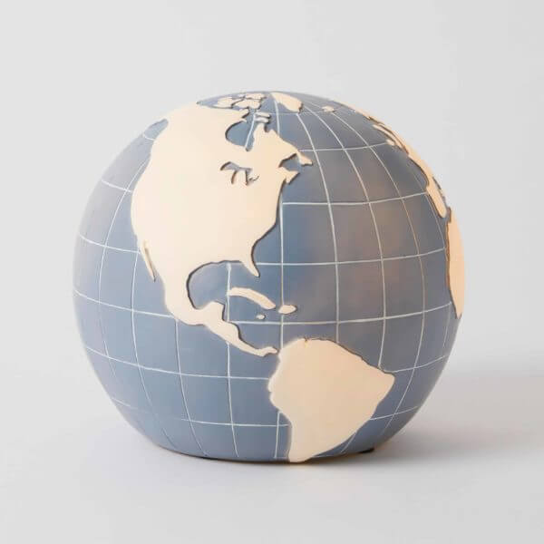 Night Light - World Globe Sculptured Light