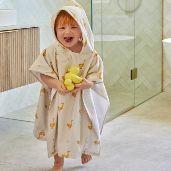 Hooded Poncho - Splash - from Jiggle & Giggle