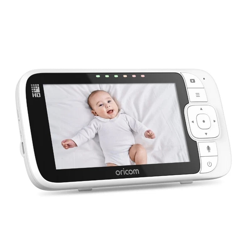 Skyview AI 5" Smart HD Baby Monitor with Cot Stand - OBH650AI by Oricom