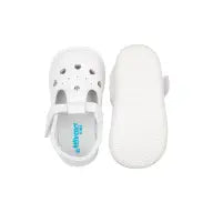 Girls Shoes - White Baby Girl Shoes - Lily