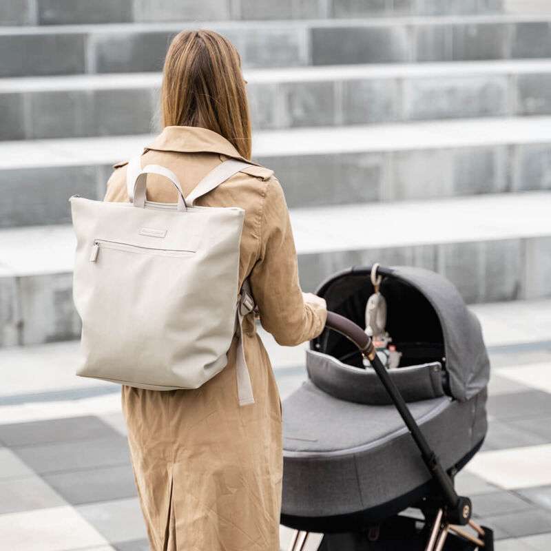 Nappy Bag Backpack - Sand - Done By Deer