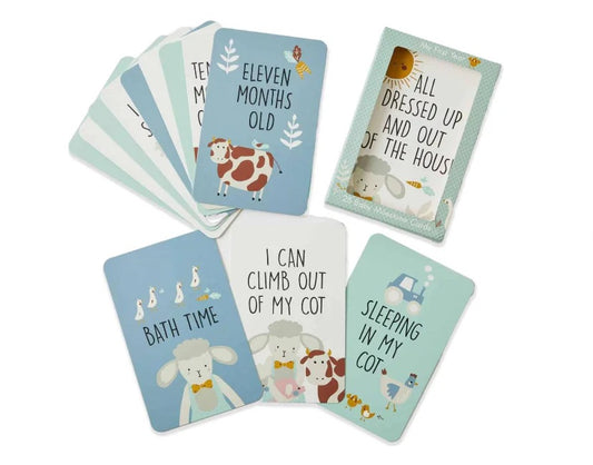 Baby Milestone Cards - Farm Fun - Jiggle & Giggle
