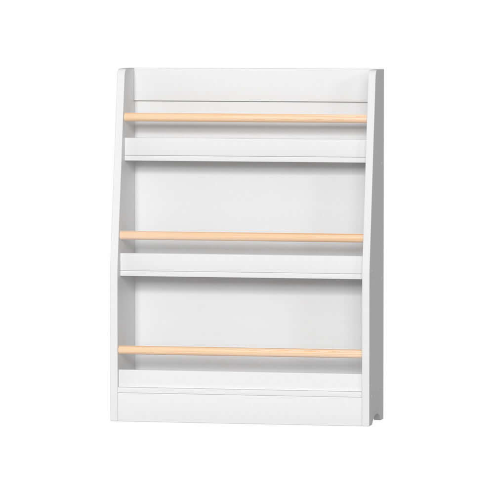 Kids Bookshelf - 3 tiers - with Protective Rods