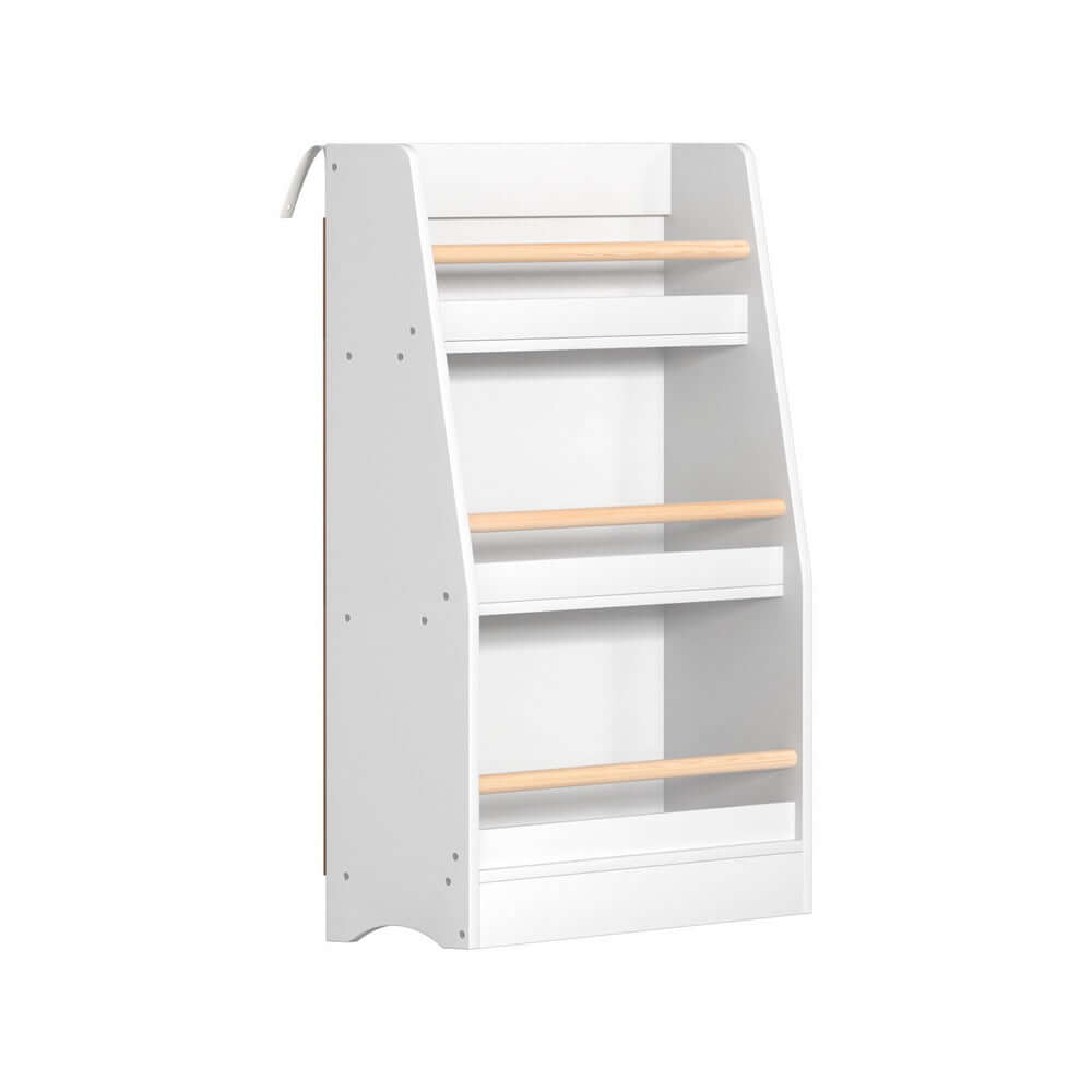 Kids Bookshelf - 3 tiers - with Protective Rods