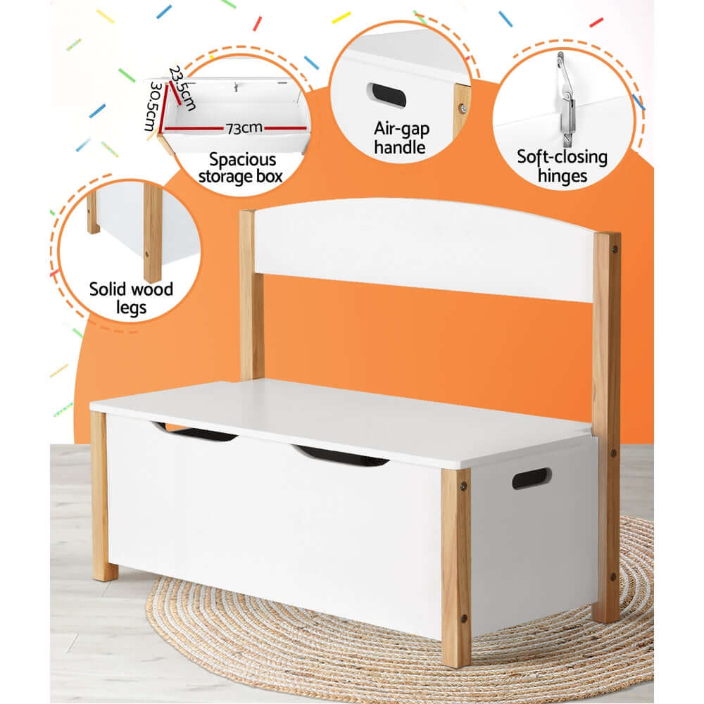 Kids Toy Box - Seating Bench