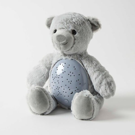 Plush Night Light - Grey Bear