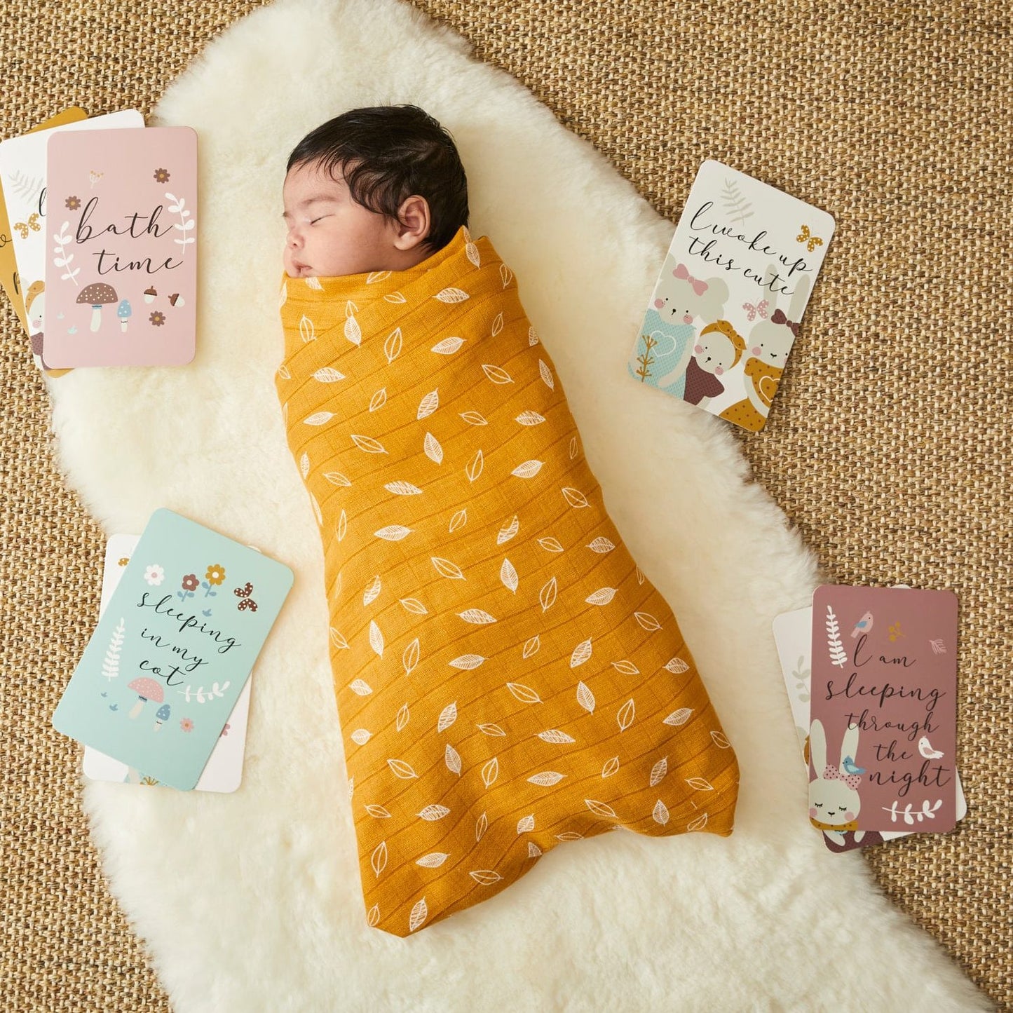 Baby Milestone Cards 25pc - In The Meadow - Jiggle & Giggle