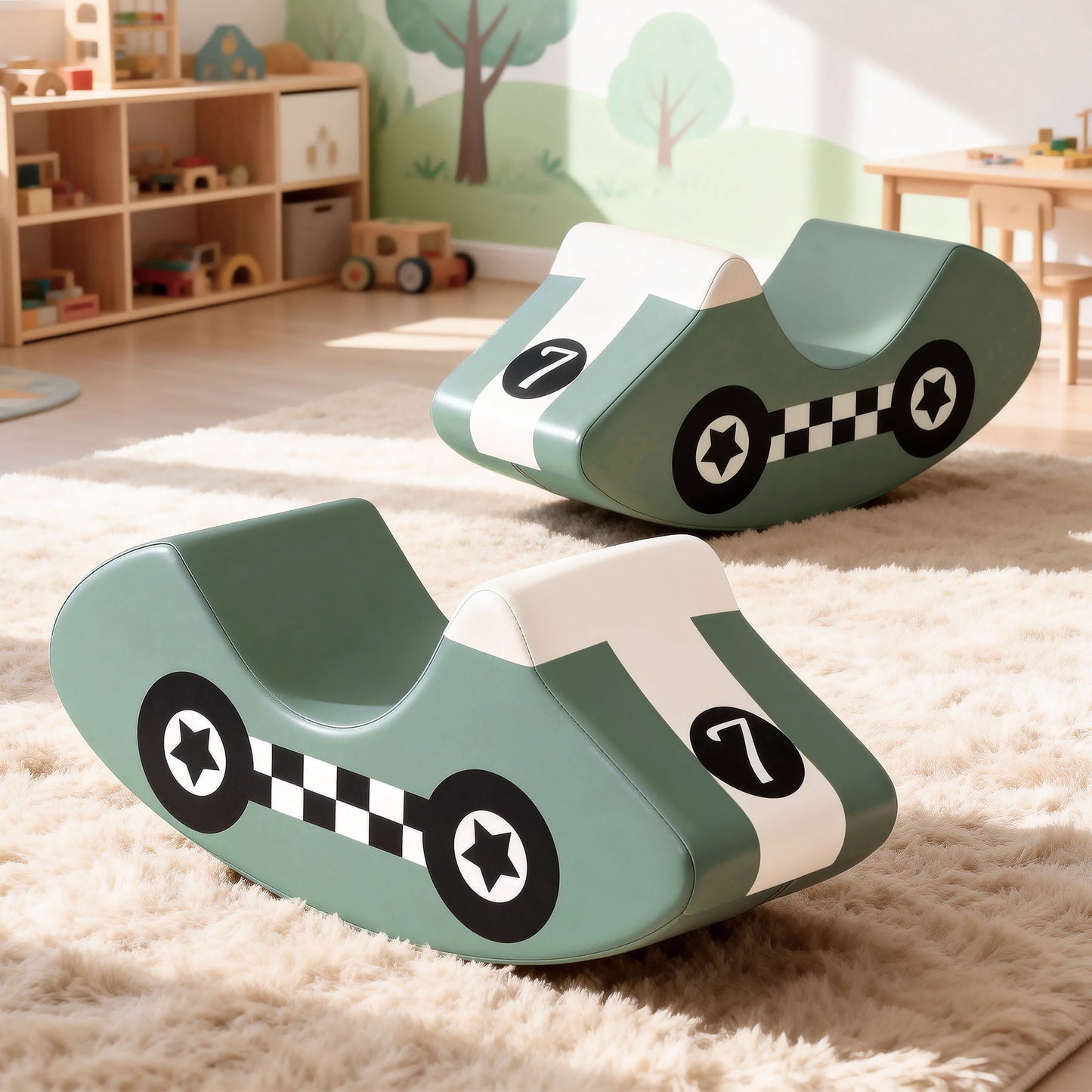 Kids Climbing Blocks Foam - Green