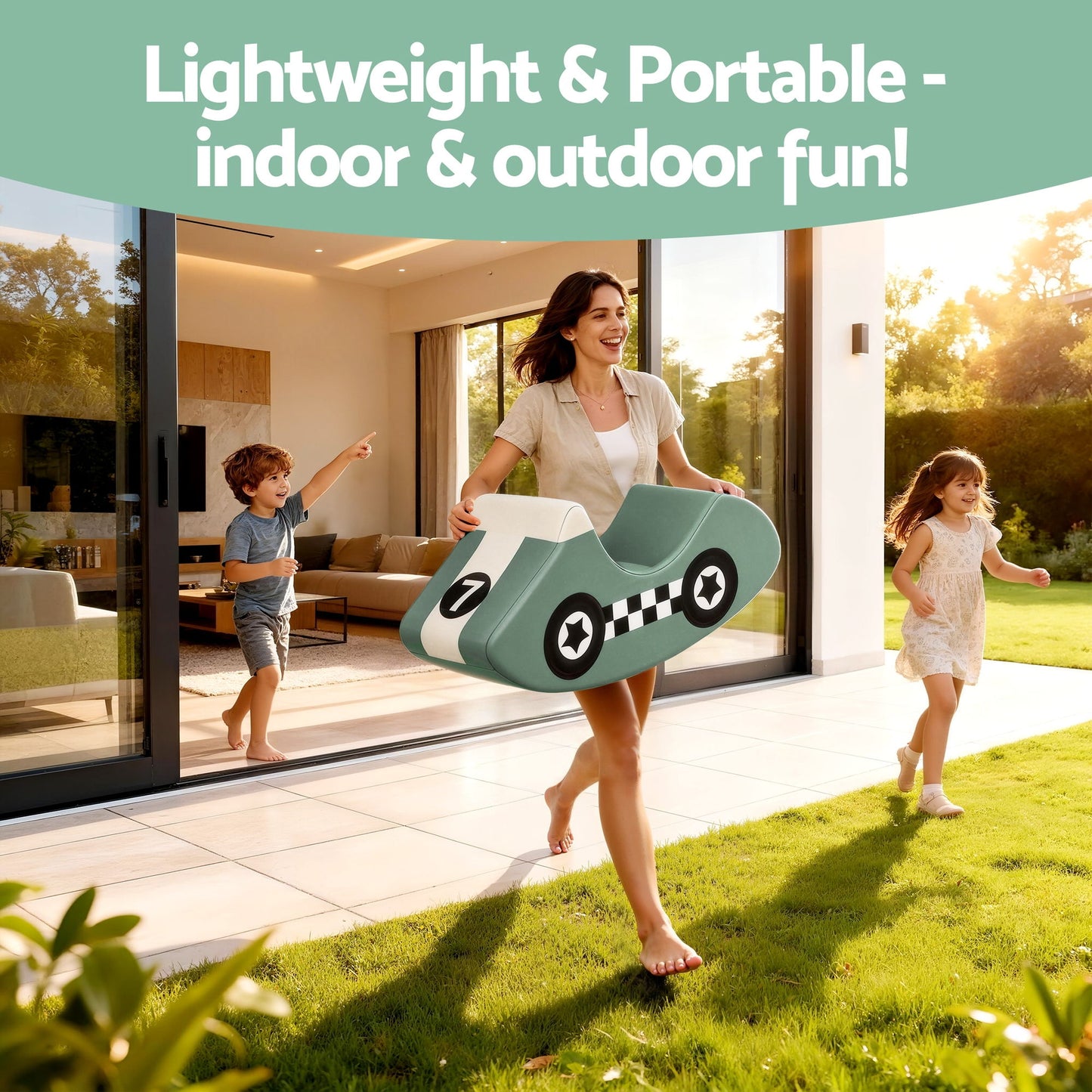 Kids Climbing Blocks Foam - Green