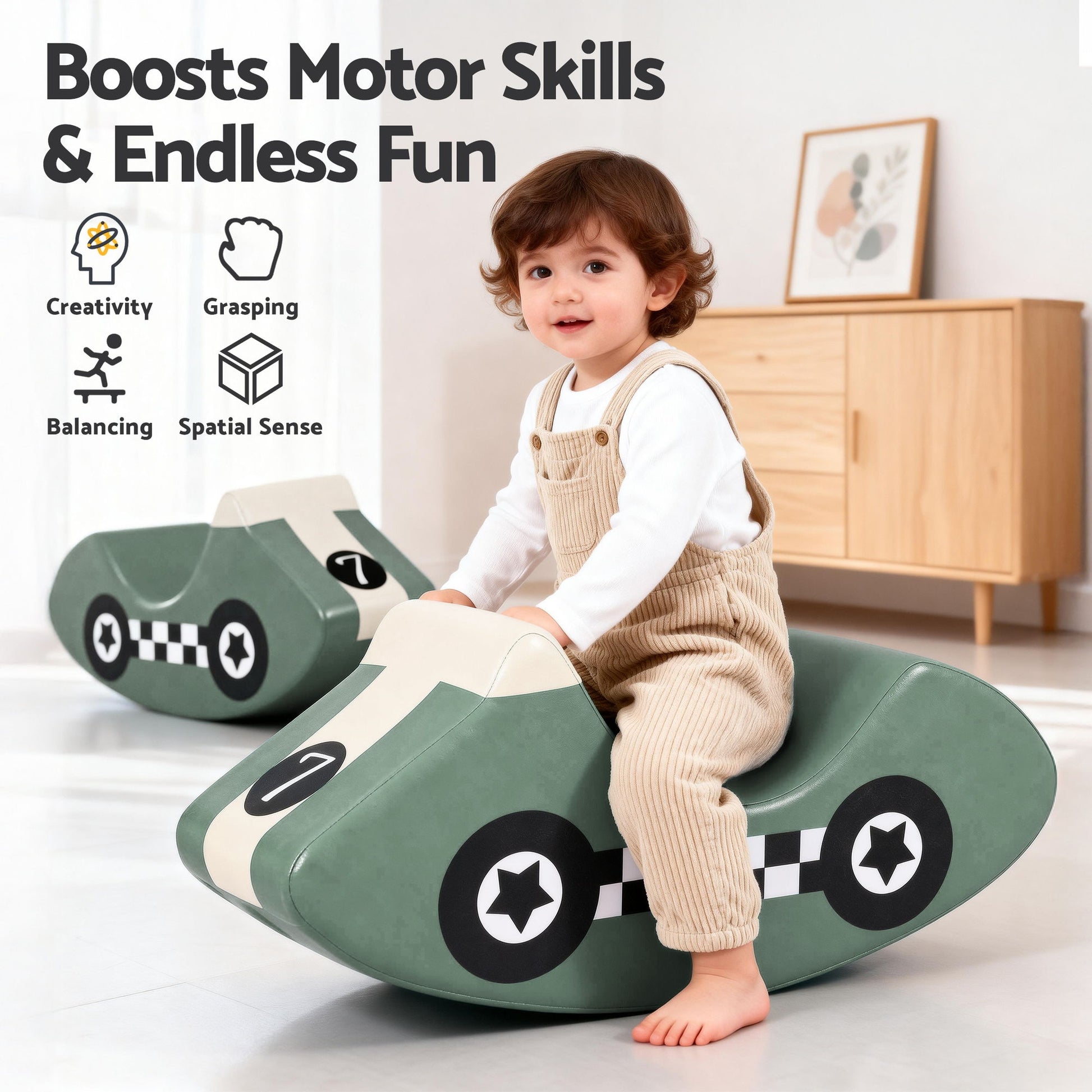 Kids Climbing Blocks Foam - Green