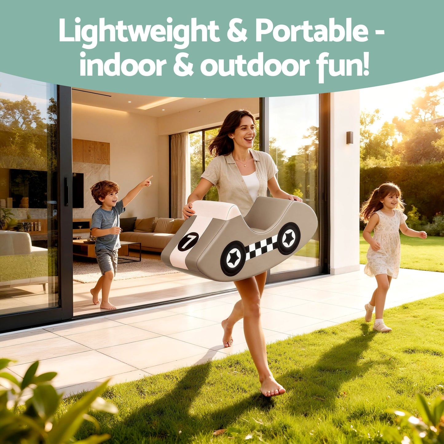 Kids Climbing Blocks Foam - Khaki