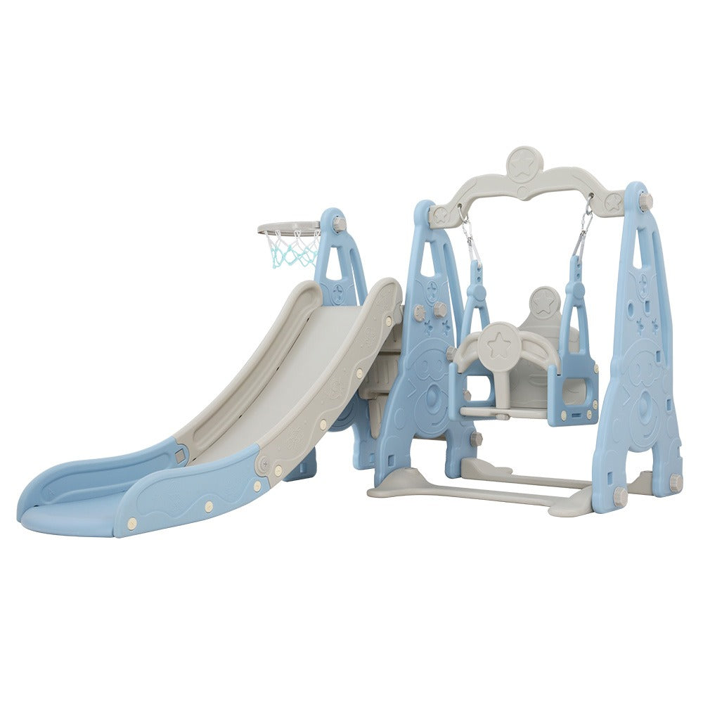 Baby Slide & Swing Set - Blue