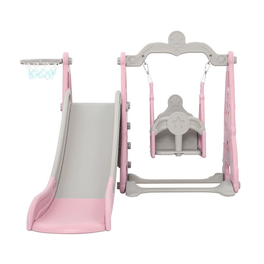 Baby Slide & Swing Set - Pink